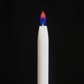 No. 1 – bougie pour bougeoir à flamme colorée
